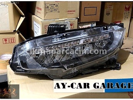 Honda Civic Sol Ön Far çıkma parça