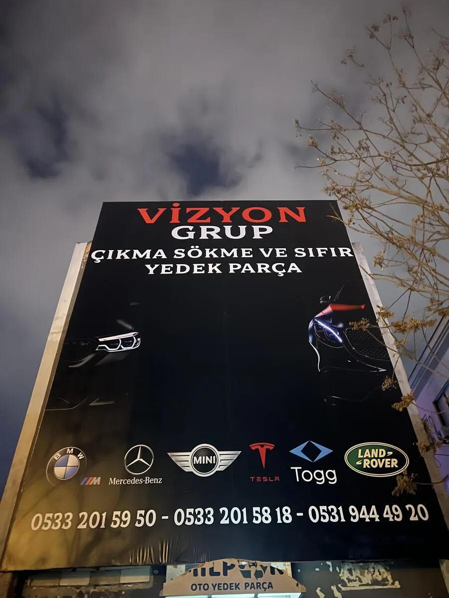 VİZYON GRUP ORJİNAL ÇIKMA YEDEK PARÇA