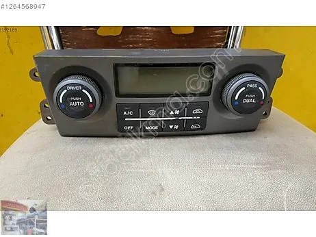 Kia Sorento Klima Kontrol Paneli çıkma parça - ZÜLFÜKAR OTOMOTİV ÇIKMA PARÇA Adana