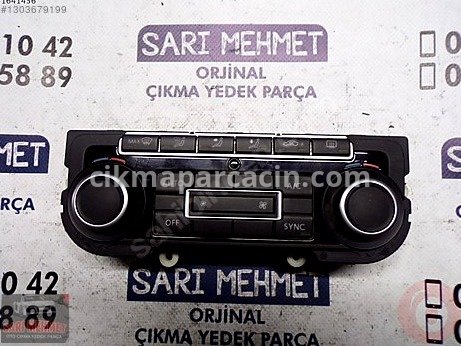 Volkswagen Golf Klima Kontrol Paneli çıkma parça