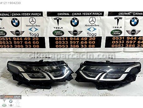 Land Rover Discovery Sol Ön Far çıkma parça