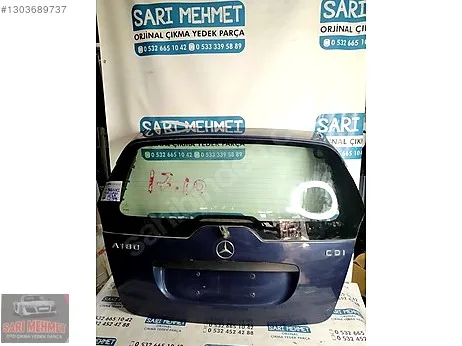 MERCEDES A CLASS W169 BAGAJ KAPAĞI MERSEDES W 169 ÇIKMA ORJİNAL