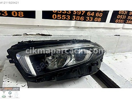 Mercedes-Benz A Serisi Sol Ön Far çıkma parça