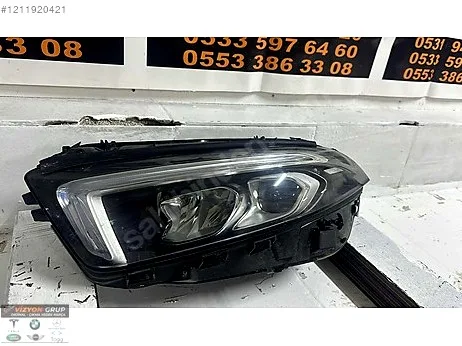 Mercedes-Benz CLA Sol Ön Far çıkma parça - VİZYON GRUP ORJİNAL ÇIKMA YEDEK PARÇA İstanbul