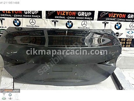 Mercedes-Benz C Serisi Bagaj Kapağı çıkma parça