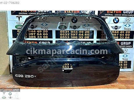 Mercedes-Benz EQB Bagaj çıkma parça