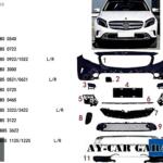 Mercedes-Benz GLA Ön Tampon çıkma parça - AY-CAR AUTO YEDEK PARÇA İstanbul