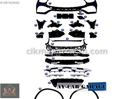 Mercedes-Benz GLC Ön Tampon çıkma parça