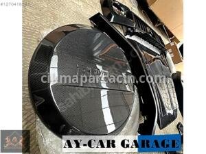 MERCEDES G KASA BRABUS STEPNE KAPAĞI CARBON!! W463-464