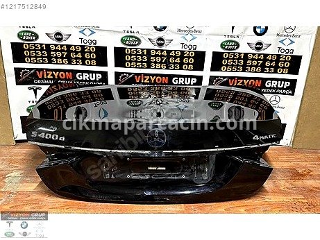 Mercedes-Benz S Serisi Bagaj çıkma parça