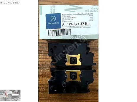 MERCEDES W124 KOLTUK AYAR ŞARTEL TAKIMI A1248212751 A1248212851