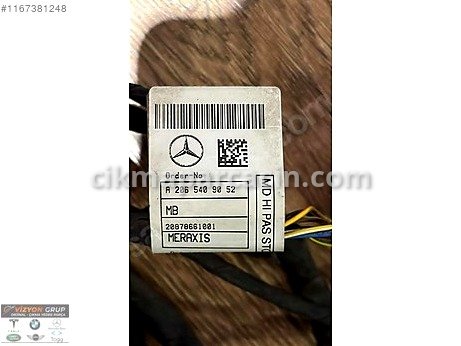 Mercedes-Benz C Serisi Arka Park Sensör Tesisatı çıkma parça