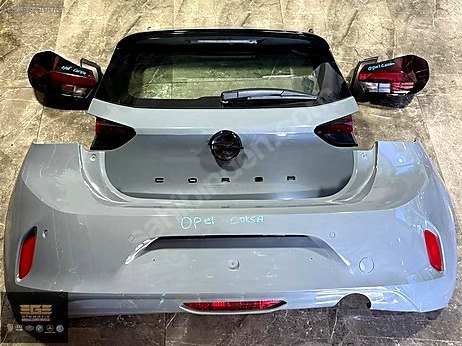 Opel Corsa Arka Tampon çıkma parça