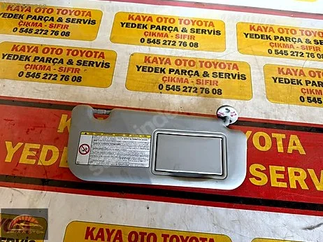Toyota Yaris Güneşlik çıkma parça - KAYA OTO ÇIKMA TOYOTA Konya