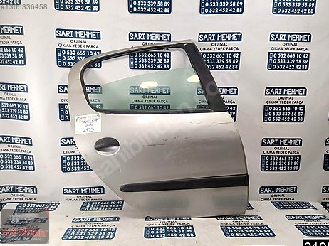 Peugeot 206 Kapı (Arka Sağ) çıkma parça