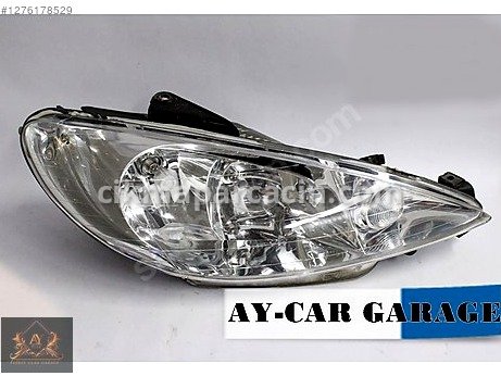 Peugeot 206 Sağ Ön Far çıkma parça