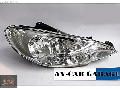 Peugeot 206 Sol Ön Far çıkma parça - AY-CAR AUTO YEDEK PARÇA İstanbul