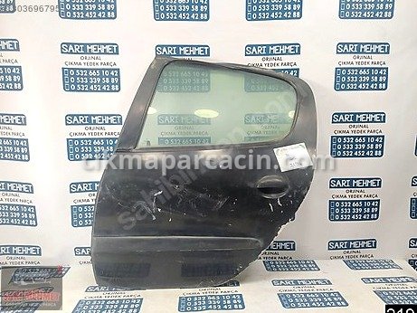 Peugeot 206 Kapı (Arka Sol) çıkma parça
