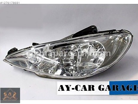 Peugeot 206 Sol Ön Far çıkma parça
