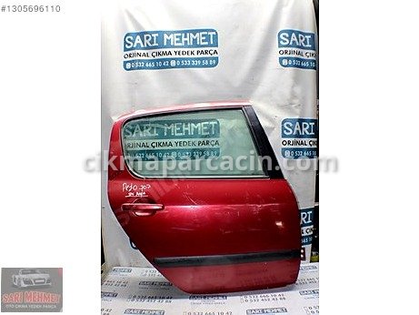 Peugeot 307 Kapı (Arka Sağ) çıkma parça
