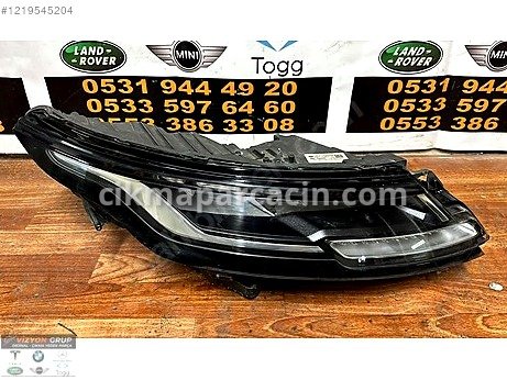 Land Rover Range Rover Sağ Ön Far çıkma parça