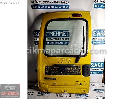 Renault Kangoo Bagaj Kapağı çıkma parça