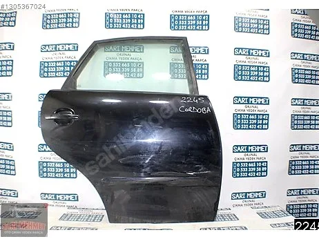 Seat Cordoba Kapı (Arka Sağ) çıkma parça - SARI MEHMET OTO YEDEK PARÇA Konya