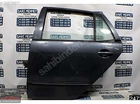 Skoda Fabia Kapı (Arka Sol) çıkma parça - SARI MEHMET OTO YEDEK PARÇA Konya