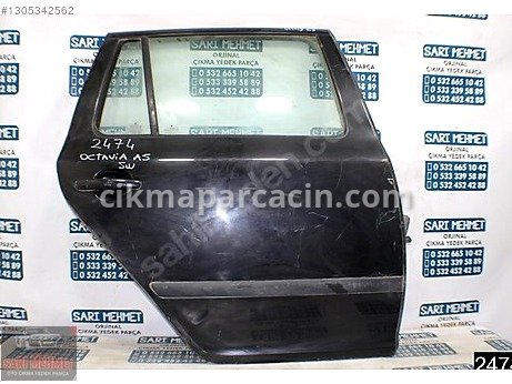 Skoda Octavia Kapı (Arka Sağ) çıkma parça