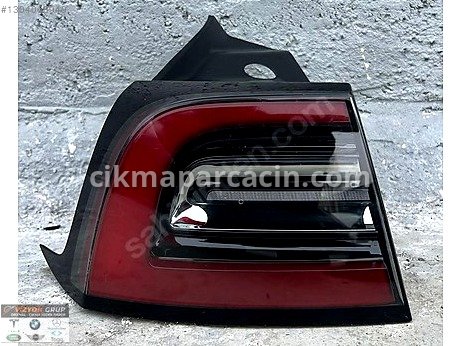Tesla Model Y Sol Arka Stop çıkma parça