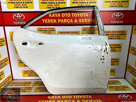 Toyota Corolla Kapı (Arka Sağ) çıkma parça