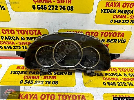 Toyota Corolla Gösterge Paneli çıkma parça