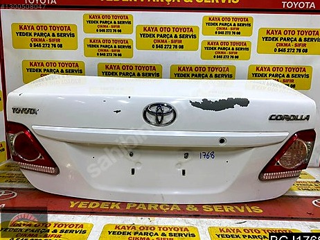 Toyota Corolla Bagaj Kaplaması çıkma parça