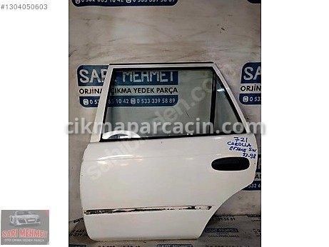 Toyota Corolla Kapı (Arka Sol) çıkma parça