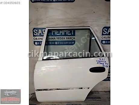 Toyota Corolla Kapı (Arka Sol) çıkma parça
