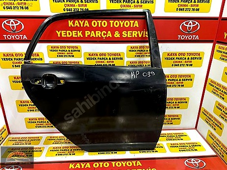 Toyota Corolla Kapı (Arka Sağ) çıkma parça