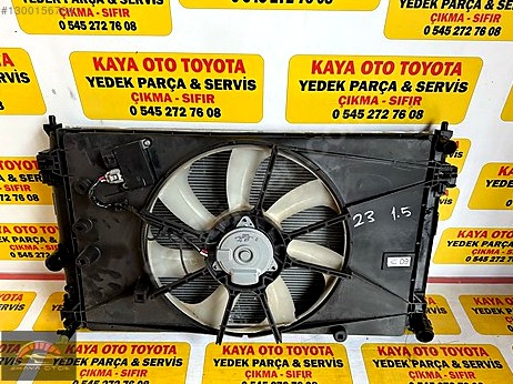 Toyota Corolla Radyatör Seti çıkma parça