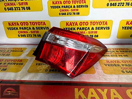 Toyota Corolla Sol Arka Stop çıkma parça