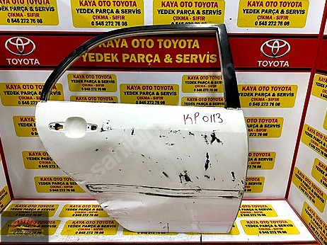 Toyota Corolla Kapı (Arka Sağ) çıkma parça