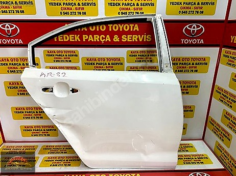 Toyota Corolla Kapı (Arka Sağ) çıkma parça