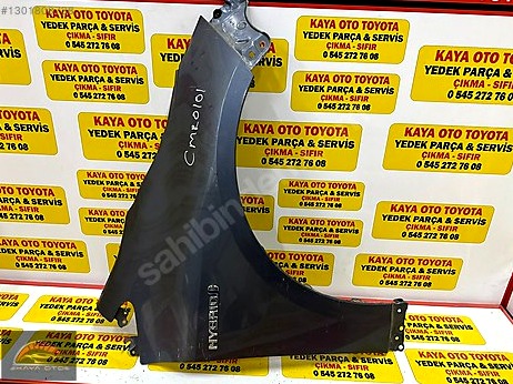 Toyota Corolla Çamurluk (Ön) çıkma parça