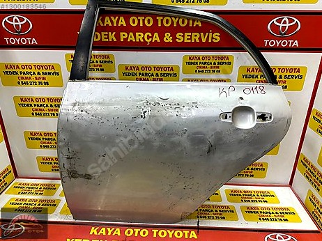 Toyota Corolla Kapı (Arka Sol) çıkma parça