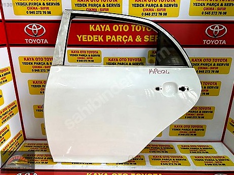 Toyota Corolla Kapı (Arka Sol) çıkma parça