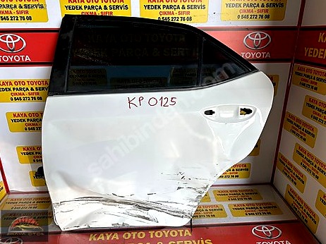 Toyota Corolla Kapı (Arka Sol) çıkma parça