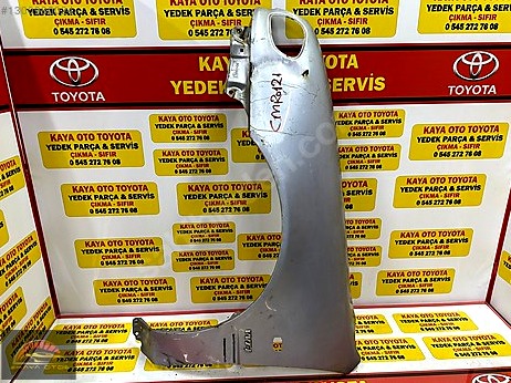 Toyota Corolla Çamurluk (Ön) çıkma parça