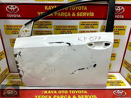 Toyota Corolla Kapı (Ön Sol) çıkma parça