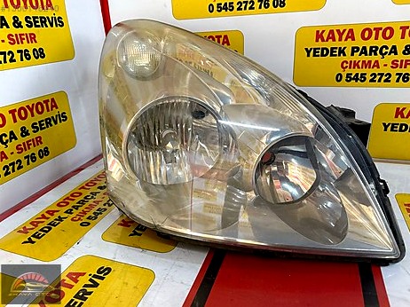 Toyota Verso Sol Ön Far çıkma parça