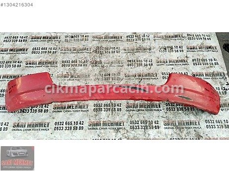 Toyota Yaris Arka Tampon çıkma parça