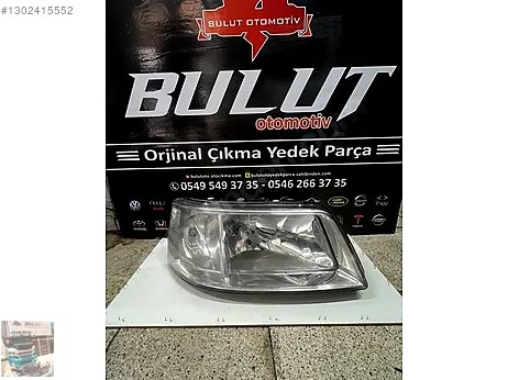 Volkswagen Transporter Sol Ön Far çıkma parça - ANKA OTO YEDEK PARÇA İZMİR