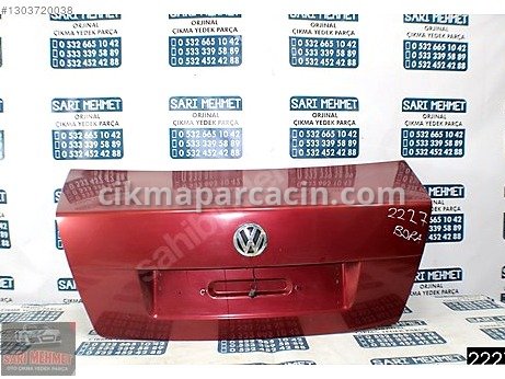 Volkswagen Bora Bagaj Kaplaması çıkma parça